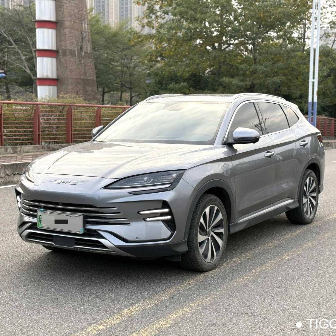 BYD SONG PLUS New Energy 2023 SONG PLUS DM-i 1.5 Stepless Champion Edition 110KM Flagship PLUS Automatic Transmission Used Car