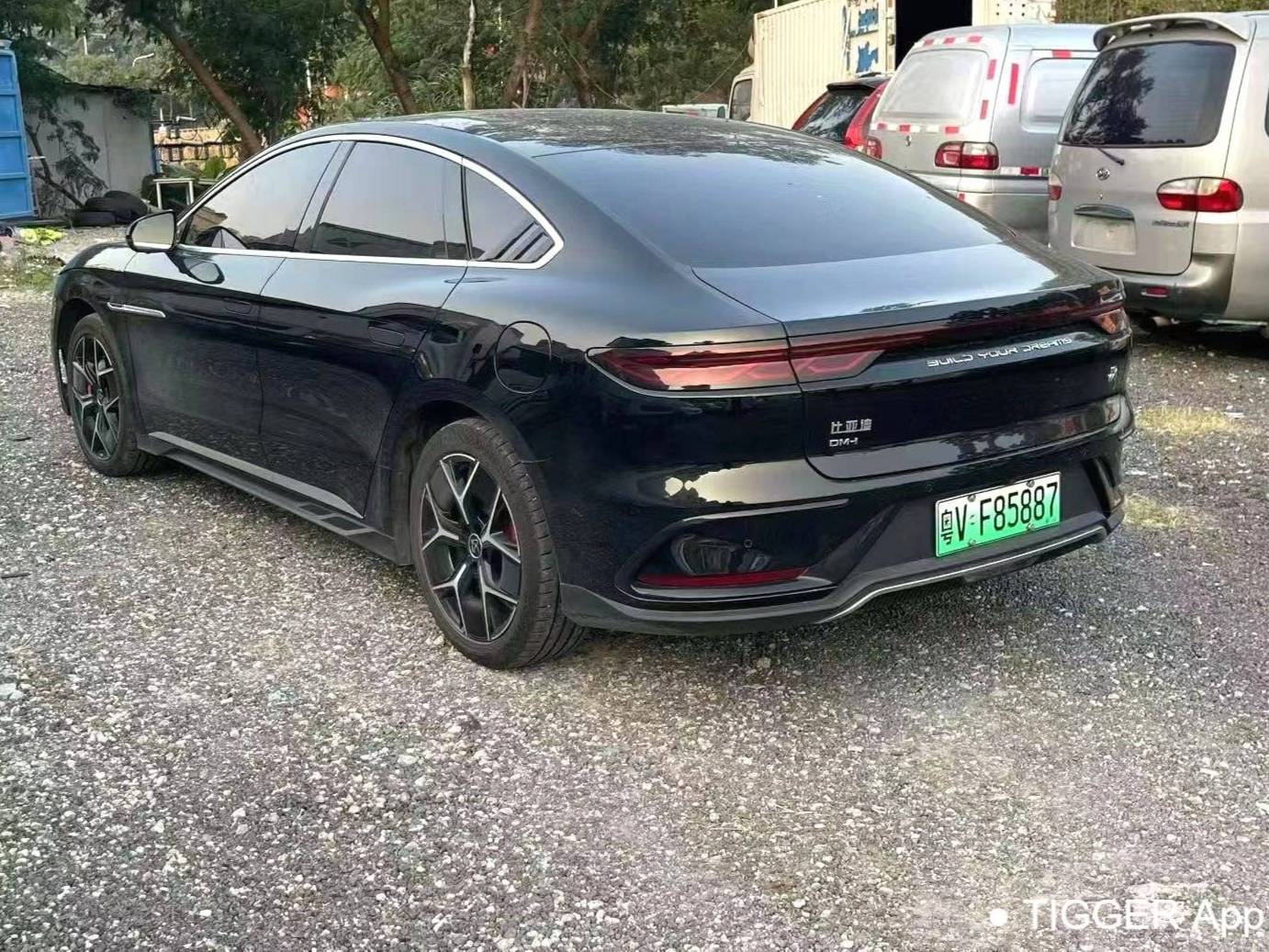 BYD 2024 HAN DM-i 1.5T Stepless Honor Edition 200KM Flagship Automatic Transmission