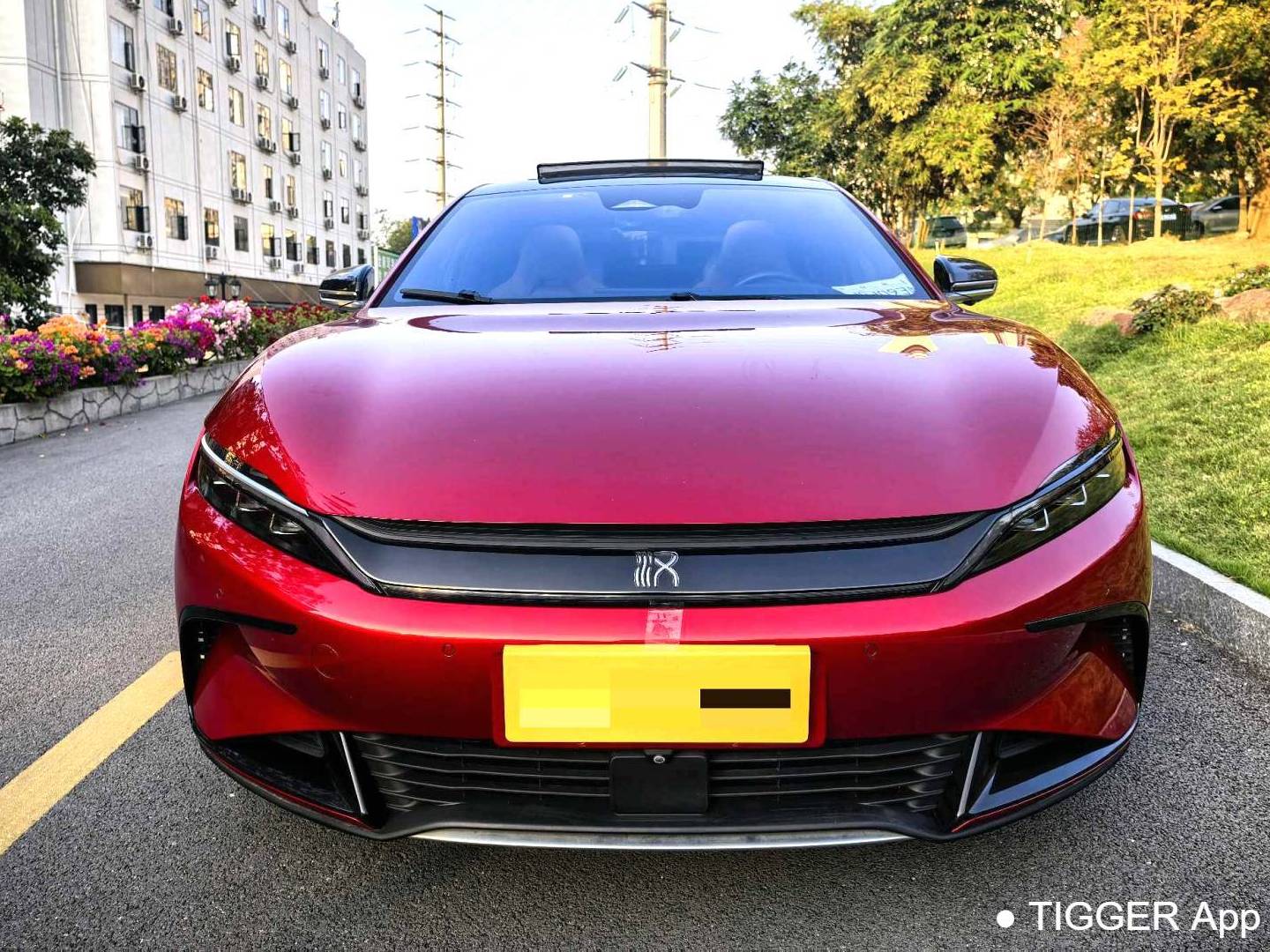 BYD 2022 HAN 610KM four-wheel drive Qianshancui limited edition automatic transmission